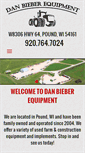 Mobile Screenshot of danbieberequipment.com